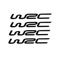 [เร่าร้อน] 4 X World Cross Country Rally WRC สติกเกอร์ติดรถยนต์ที่แก้ไขแล้วสติ๊กเกอร์สะท้อนแสงบุคลิกภาพที่จับประตูข้อมือ,14CM * 2CM