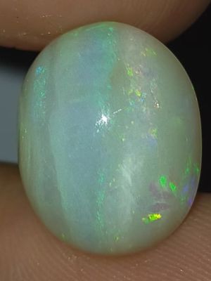 พลอย โอปอล ออสเตรเลีย ธรรมชาติ แท้ ( Natural Opal Australia ) หนัก 6.48 กะรัต