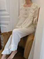 Womens Lolita Lace Pajama +Long