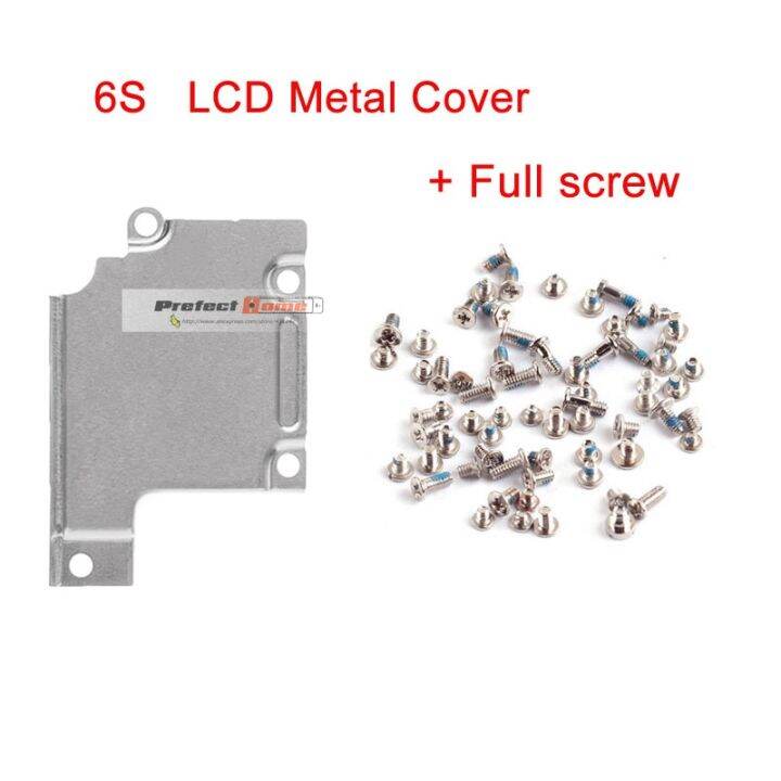 1ชุดหน้าจอ-lcd-บัมเปอร์โลหะสกรูแบบเต็มสำหรับ-iphone-5-5-5s-6-6s-7-8-plus-x-xr-xs-max-ส่วนตัวหนีบด้านในที่ราวโลหะ