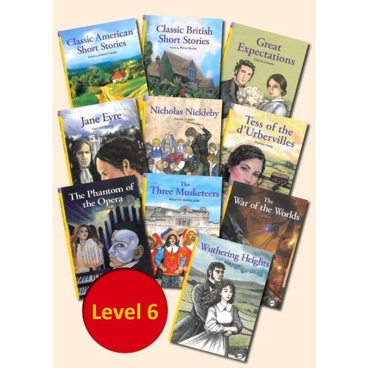 Tuyển tập sách luyện đọc tiếng Anh Compass Classic Readers Level 6