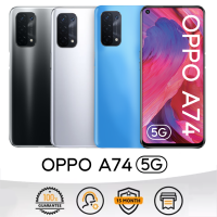 oppo A74 5G (แรม 8 รอม 256 GB.) จอ 6.5 นิ้ว ชาร์เร็ว 18 W. (Fast Charging)(ติดฟิล์มกระจกให้ฟรี+ฟรีเคสใส)รับประกัน 1 ปี.