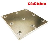 【HOT】❄℗✽ 1pcs Update Voron 0 Printer Parts Hot Bed Support Aluminum Plate With Magnets 120x120x8mm Magnetic Steel Silicone