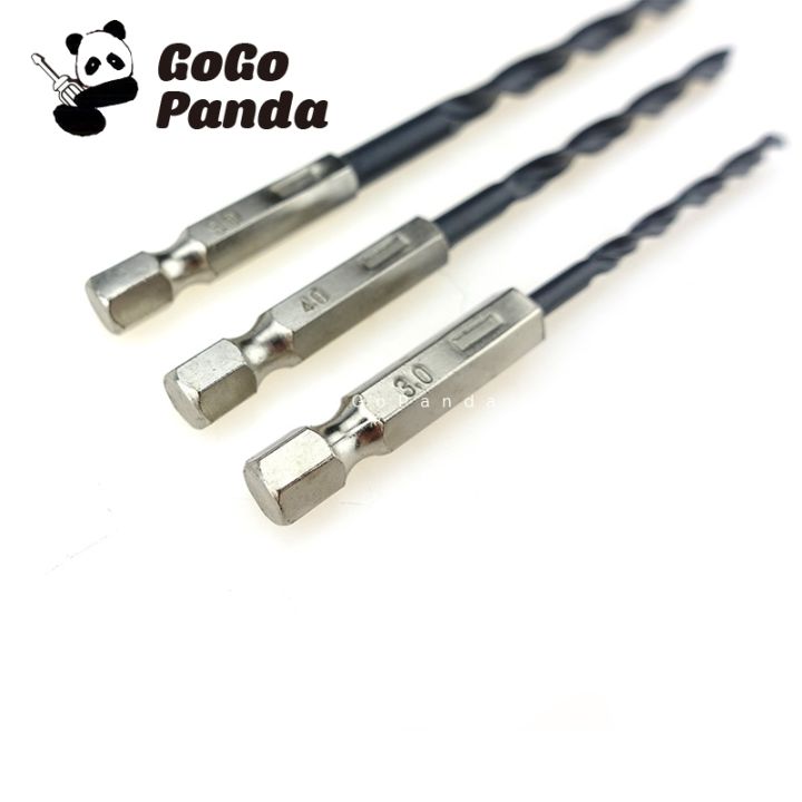 free-shipping-15pcs-black-twist-drill-3-4-5mm-wood-metal-high-speed-steel-nitriding-drill-set-1-4-6-35mm-hexagonal-handle