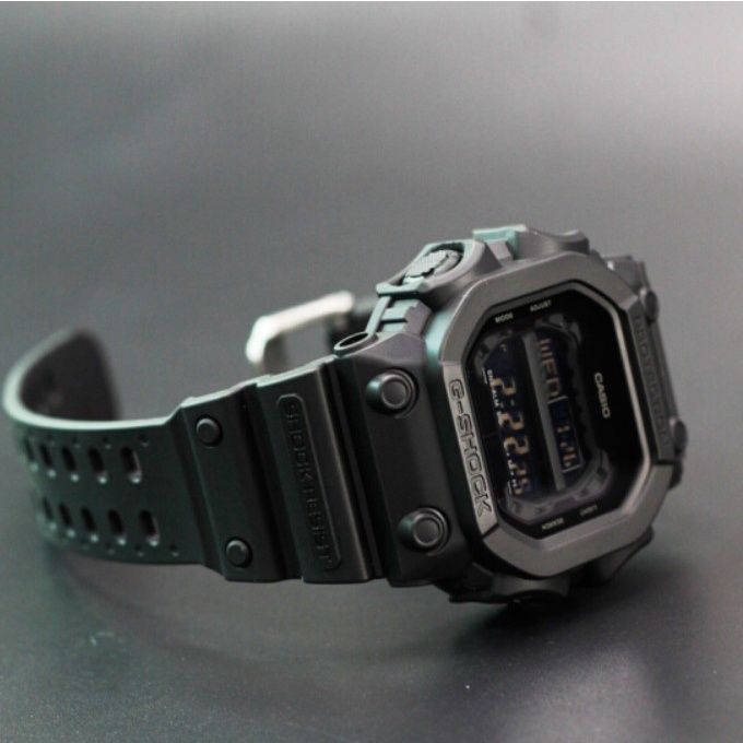 สินค้าขายดี-คาสิโอ-นาฬิกาผู้ชาย-g-shock-สายเรซิน-limited-black-รุ่น-gx-56bb-1dr-รับประกัน1ปี