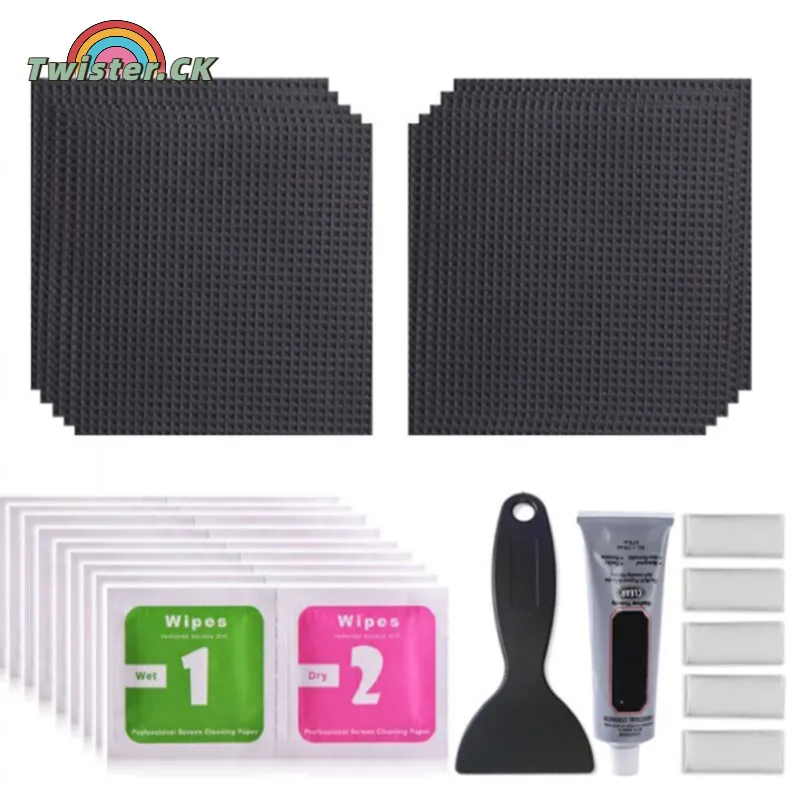 Trampoline Patches For Holes Net Repair Kit 4 Inch Trampoline Accessories  Patch Kit With Adhesive Hole Patch For Mat Tear Hole