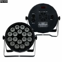 Laquitalo 18X12w Led Par Light RGBW 4-In-1 DMX512 Par Light แสงเวทีdj มืออาชีพ