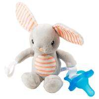 Dr.Browns : DRBAC159 จุกหลอก Bunny Lovey with Blue One-Piece Pacifier