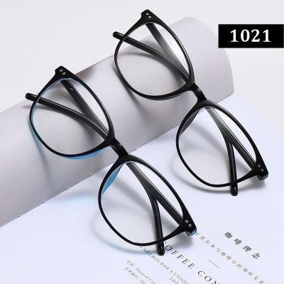 แว่นกรองแสง สีฟ้า แว่น สไตล์เกาหลี รุ่น 1021