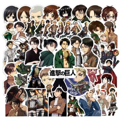 ity 50pcs Attack On Titan Shingeki No Kyojin Anime Stickers DIY Stickers
