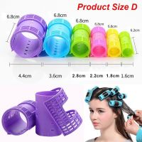 Hair Curler Roller 6 Sizes Grip Clips Curlers Hairdressing DIY Hair Styling Beauty Tools Color Random