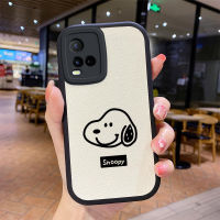 เคส Vivo Y21a Case Snoopy leather ซิลิโคนนุ่มกล้องหน้าเต็มหน้า ป้องกันกล้อง กันกระแทก ฝาหลัง