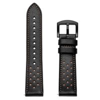 สายหนัง Garmin venu SQ /venu SQ music Leather strap สาย venu SQ 2 สายนาฬิกาหนังแท้