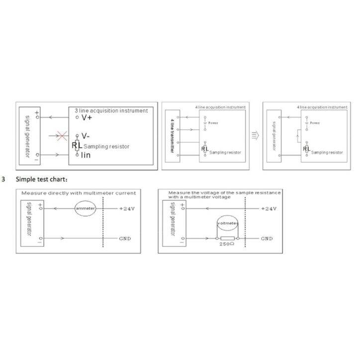 new-2-wire-4-20ma-current-signal-generator-panel-mounted-current-loop-generator-plastic-signal-generator-4-to-20ma-simulator-high-precision