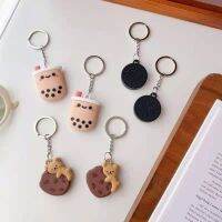 【hot】☂  tea Airtag Shockproof Silicone Material Cover Cartoon Protector for Air Tags Bluetooth