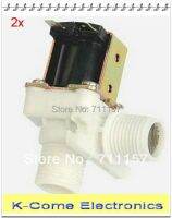 Good Quality1/2" BSPP 2Way Solar Nylon Plastic 90 Degree Solenoid Valve N/C Water Air Gas 12V 24V 220V