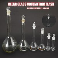 JYYP-5ml-100ml Laboratory Supply With Sper Transparent Clear Glass Volumetric Flask Glassware With Sper Lab Chemistry