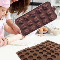 【Ready Stock】 ☬ E05 15 Cavity 3 Group Tulip Silicone Chocolate Candy Making Mold Ice Tray Mould Diy Aromatherapy Plaster