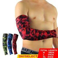 [Rear Waves] DAYSELECT 1ชิ้น Hot Sketch สี Arm WarmersElastic Arm Guard บาสเกตบอลวอลเลย์บอลแขน ArmbandElbow Pads