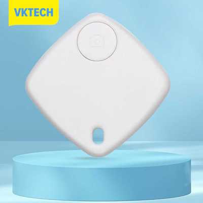 Vktech Tuya ตัวติดตามป้ายอัจฉริยะเครื่องส่งสัญญาณกันหายบลูทูธใช้งานร่วมกันได้บลูทูธไร้สายแบบพกพาแบตเตอรี่ในตัวเครื่องตรวจหากุญแจมัลติฟังก์ชันสำหรับสมาร์ทโฮมอุปกรณ์เสริม