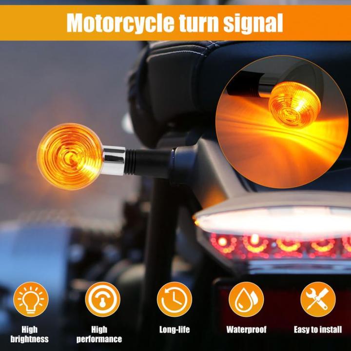 4ชิ้นไฟแสดงสถานะสัญญาณไฟเลี้ยวรถจักรยานยนต์ไฟแสดงสถานะรถจักรยานยนต์ซุปเปอร์ด้านหน้าด้านหลังโคมไฟจักรยานยนต์ไฟแสดงสถานะรถจักรยานยนต์รถจักรยานยนต์สากลเปิดสัญญาณไฟเลี้ยวรถจักรยานยนต์-marron-mall