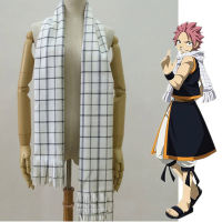 อะนิเมะผ้าพันคอ Fairy Tail บทบาท Natsu Dragneel คอสเพลย์เครื่องแต่งกายผ้าพันคอ Neckerchief Warm