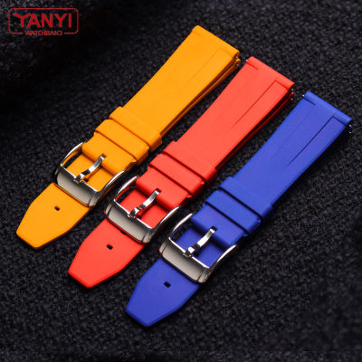 quick release bar FKM Fluorine Rubber Watchband 18mm 20mm 22mm 24mm for mido seiko watch band waterproof strap