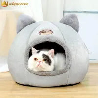 Plush Super Soft Dog Bed cat bed Foldable cat house Dog House Pet Bed Pet House Comfortable Pet Kennel Winter Warm Nest Puppy Sleeping Cave