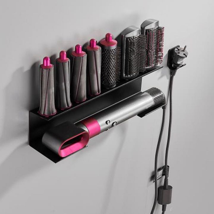 suitable-for-dyson-airwrap-wall-mounted-dryer-and-hair-curler-storage-rack-hair-care-tool-storage-box-bathroom-rack