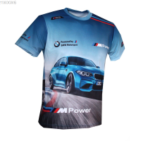 M2 New M-Power Summer BMW maglietta N ü rburgring DTM printed T-shirt, suitable for outdoor travel fashion versatile t-shirt