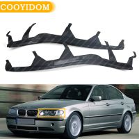 แถบปิดไฟหน้าหน้ารถยนต์สำหรับ BMW E46 325I 2002-2005ชิ้นส่วนปะเก็นแถบปิดไฟหน้า63126921859 63126921860