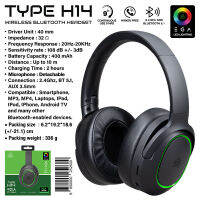 EGA NEW (มาใหม่) ได้ 3 in 1 ครับ  AUX /  wireless / bluetooth  TYPE-H14 Gaming Headset H14