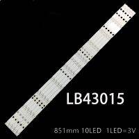 LED Backlight Strip 10 Lamp For 43 TV L42F220B L42P60BD L42F3250B LVF420AUBK LE43S5 43LH500T LB43015 LB43101 LB43102 43pfg5000