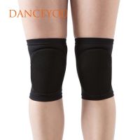 Knee Pads Fitness Dance Running Cycling Elastic Polyester Sport Compression Knee Pad Sleeve Ballet Latin Practice Dancewear