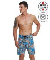 69SLAM MEN EXOTIC SEA LIAM 4 WAYS STRETCH BOARDSHORT / กางเกงว่ายน้ำ ขาสั้น สำหรับผู้ชาย