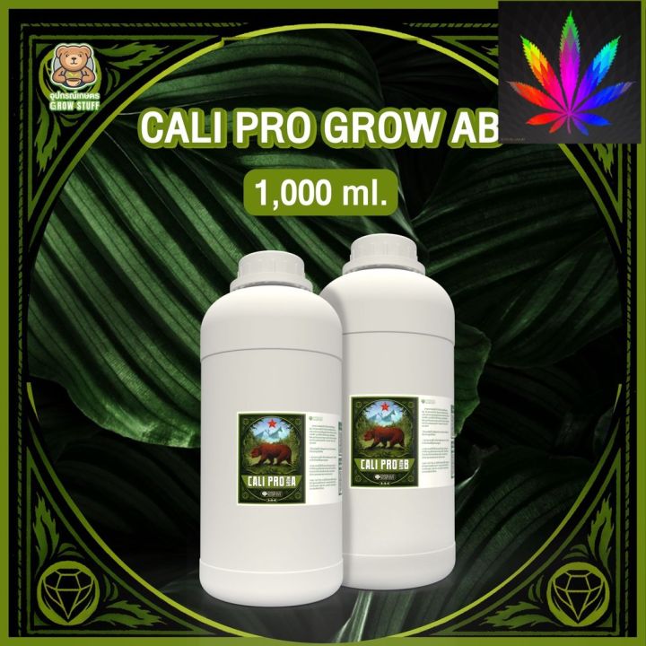 สินค้าพร้อมจัดส่ง-cali-pro-grow-ปุ๋ยหลักสูตรทำใบ-ขนาด-1000ml-สินค้าใหม่-จัดส่งฟรีมีบริการเก็บเงินปลายทาง