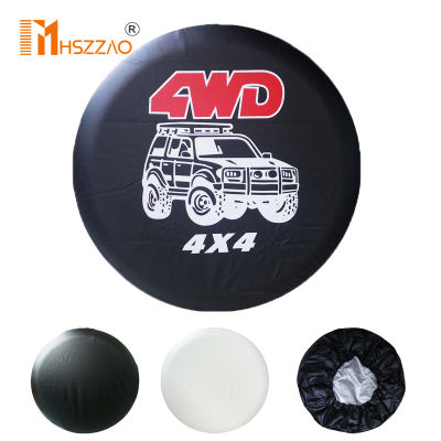 202114" 15" 16" 17" Inch 4WD 4x4 PVC Leather Spare Wheel Tire Cover Case Bag Pouch Protector Car Tyres 14 Inch for Jeep Hummer V73