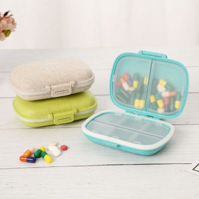 tdfj 8 Grids Organizer for Tablets Pill with Small Medicines