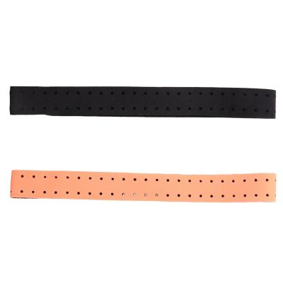2Pcs Adjustable and Breathable Replacement Armband Soft Strap Band for Heart Rate Monitor -
