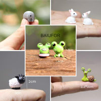 BAIUFOR Mini สัตว์ Miniature Fairy Garden Miniaturas Micro Moss ภูมิทัศน์ diy Terrarium อุปกรณ์เสริมตุ๊กตาสำหรับตกแต่งบ้าน-ogfhdsd