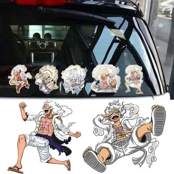 Monkey D. Luffy One Piece Characters Weatherproof Anime Sticker 6 Car  Decal