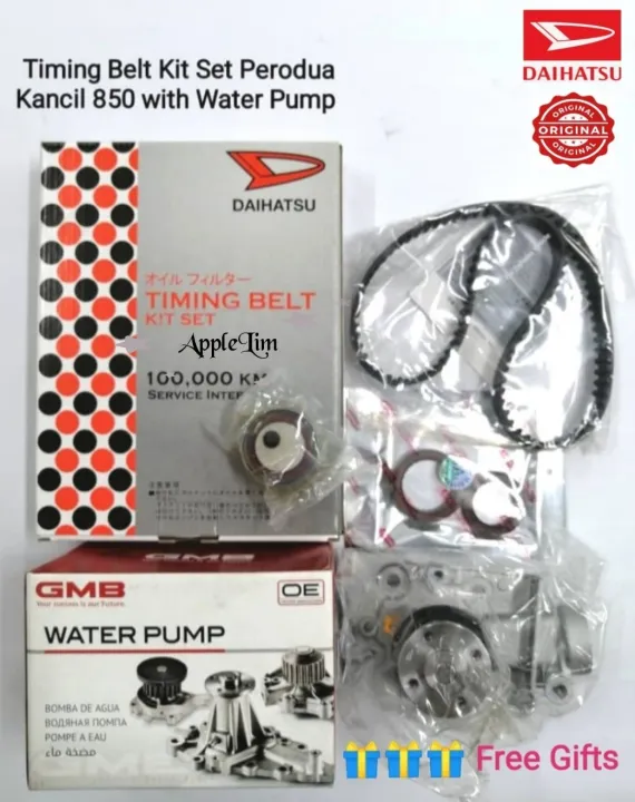 Timing Belt Kit Set For Perodua Kancil 850 {103Y19} with Water Pump