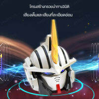 basevv Mech Samurai ลำโพงบลูทูธ Anime Audio Cartoon Audio Wireless Card Radio Subwoofer Ornament