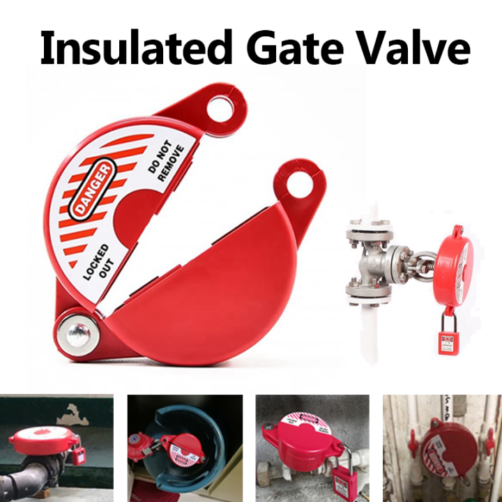 Insulated Gate Valve Lockout Gas Tank Valve Lockout Fit 12.5 Inch