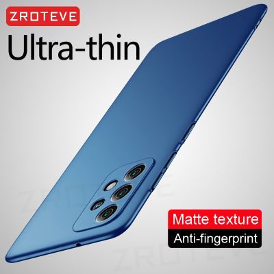 「Enjoy electronic」 A72 Case Zroteve Slim Frosted Hard PC Cover For Samsung Galaxy A52 A72 A12 A22 A32 A51 A13 A23 A33 A53 A73 M32 M52 M23 M53 Cases