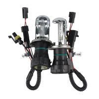 2Pcs H4 Bi Xenon Headlight Car Bulb 35W 55W 4300K 6000K 8000K 12000K Auto HID Telescopic Xenon Headlamp DC12V Bulbs  LEDs  HIDs