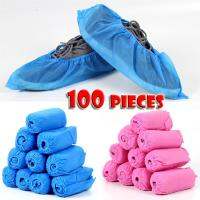 Shoe Covers Disposable Cover Woven Throwbags Footwear Protectors Hospital Non Foot Boot Booties Surgical Medical Away Shoes Accessories