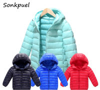 Boys Girls Cotton Winter Fashion Sport Jacket Outwear Children Cotton-padded Jacket Boys Girls Winter Warm Coat