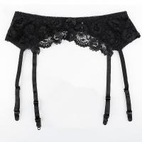 【hot】 Womens Size Garter Transparent Suspenders Adjustable Three-breasted Stockings