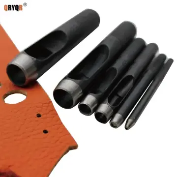 Free Shipping 1mm-10mm a set HEAVY DUTY HOLLOW HOLE PUNCH TOOL FOR LEATHER  PLASTIC WOOD BELT HOLE PUNCH